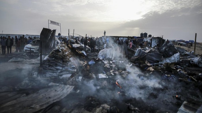 Israel Kembali Gempur Rafah, 12 Warga Palestina Tewas