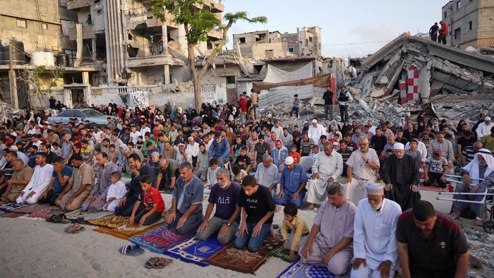 Derita Warga Gaza Rayakan Idul Adha di Tengah Perang