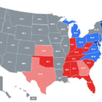 erdasarkan hasil sementara pemilihan presiden (Pilpres) Amerika Serikat (AS) 2024, Donald Trump, calon presiden dari Partai Republik, unggul sementara dengan 95 electoral vote. Di sisi lain, Kamala Harris, calon presiden dari Partai Demokrat, baru meraih 35 electoral vote. Untuk memenangkan Pilpres AS, seorang calon presiden memerlukan minimal 270 electoral vote.